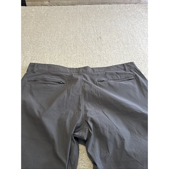 Unionbay LB Tech Pants Men's 40x34 Black Classic Fit Nylon Spandex Zip Pockets - Picture 4 of 15
